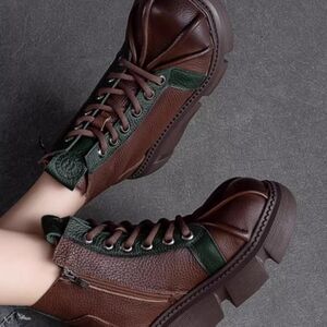 Ladies Shoes Lace up Boots